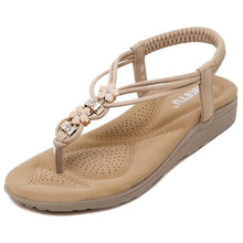 Load image into Gallery viewer, SIKETU Women Summer Casual Flat Sandals Ladies Summer Bohemia Beach Flip Flops Shoes Women Shoes Sandles